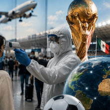 Alertan riesgos del ébola rumbo al Mundial 2026 (Imagen IA)