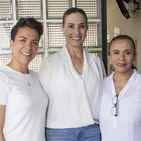 Fernanda Tinajero, Lorena Bronca y Cristina Reyes (Fotos: Larissa S. Martin)