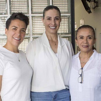 Fernanda Tinajero, Lorena Bronca y Cristina Reyes (Fotos: Larissa S. Martin)