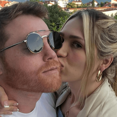 "Canelo" Alvarez y Fernanda Gómez (Imagen Instagram)