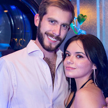 Eugenio Salado e Isabella Morellón