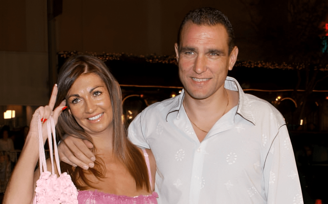 Vinnie Jones y Tanya Jones (Imagen Getty)