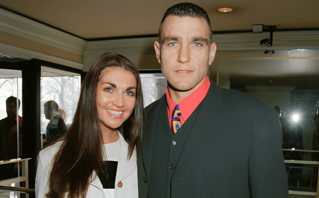 Vinnie Jones y Tanya Jones (Imagen Getty)