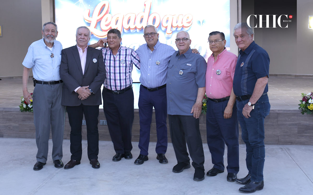 Abraham Benítez, Pedro Luis Martín, Jesús Olvera, Antonio González, Antonio Flores, José Olvera y Alejandro Luna