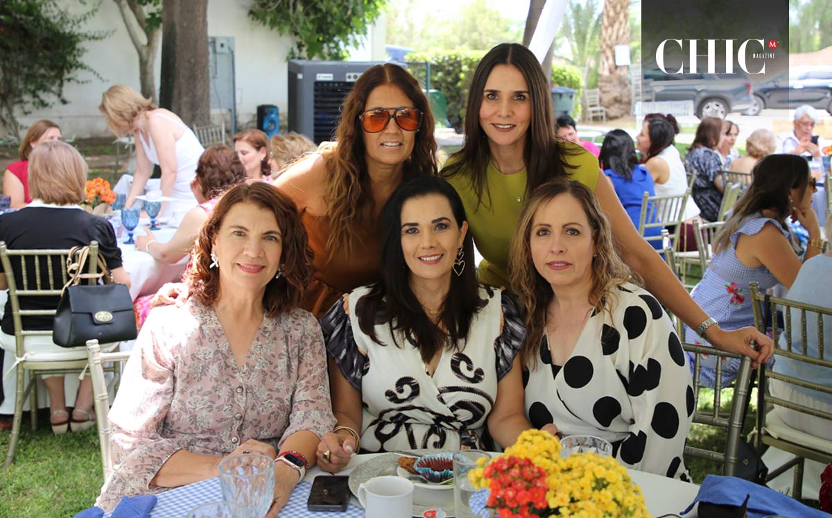 Cristy, Gaby, Sandra, Claudia y Rosario