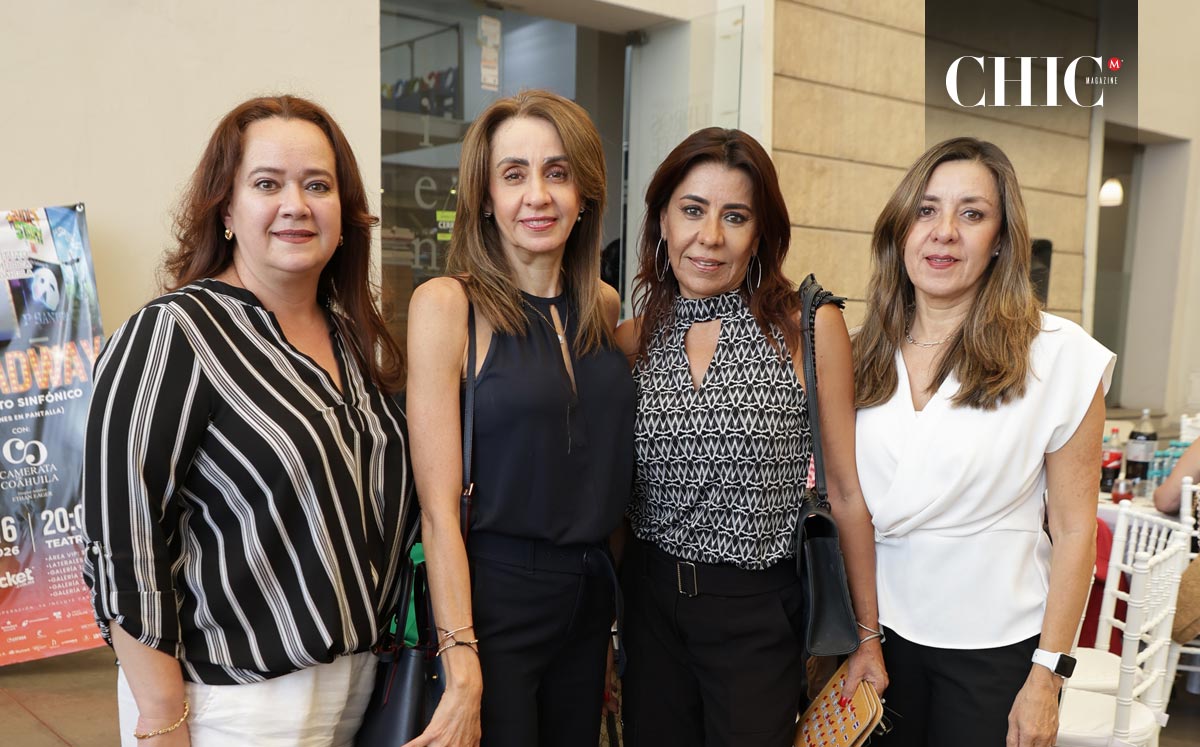 Erika, Vero, Ana y Vivis