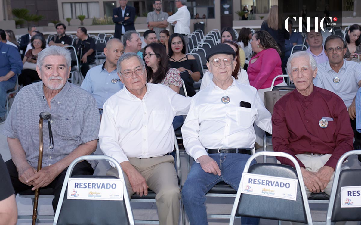 Fernando González, Jaime Russek, Marcelo Vázquez y Enrique Vázquez