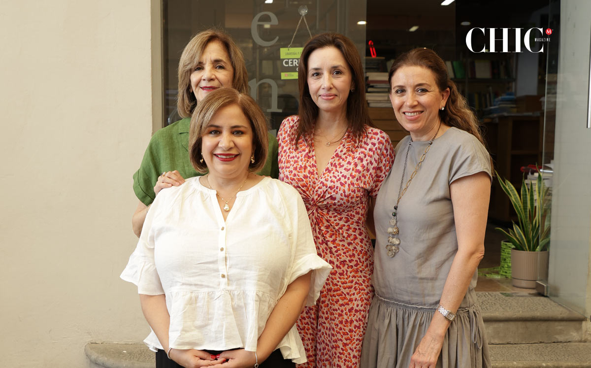 Gabriela Guajardo, Gabriela Sánchez, María Parra y Lorena
