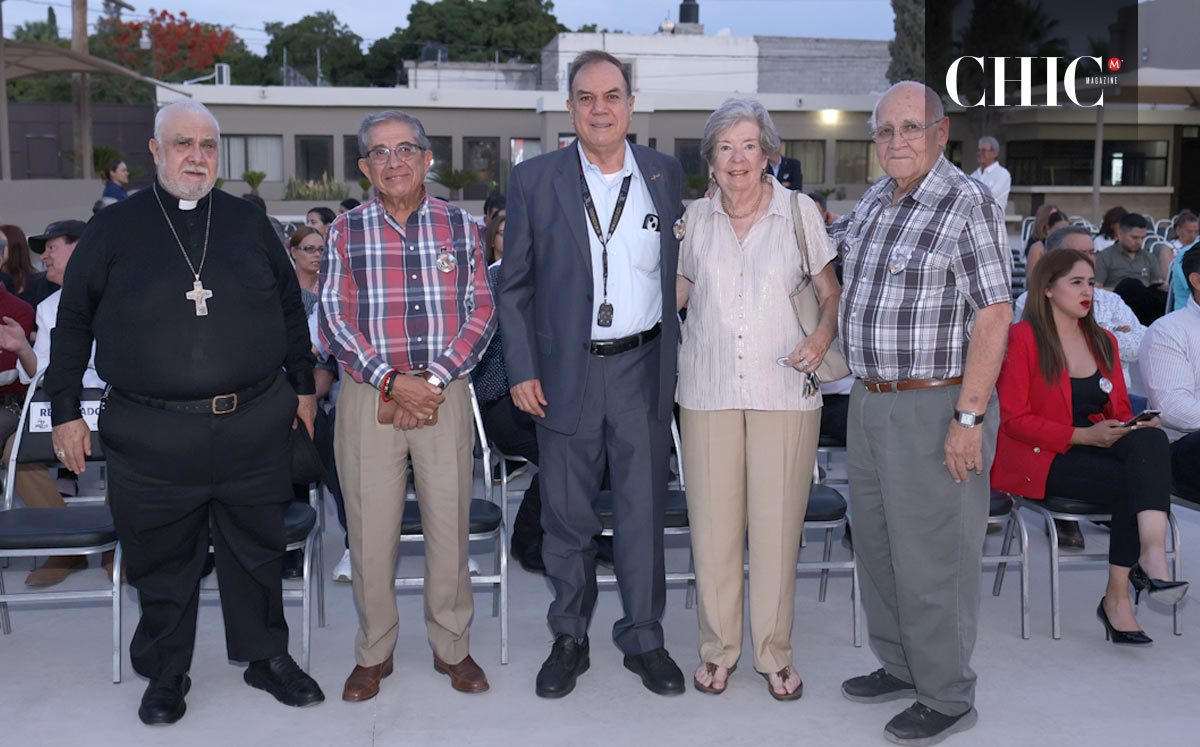 Jorge Estrada, Octaviano Rendón, Rafael Saavedra, Angélica Morales y Gabriel Aguirre