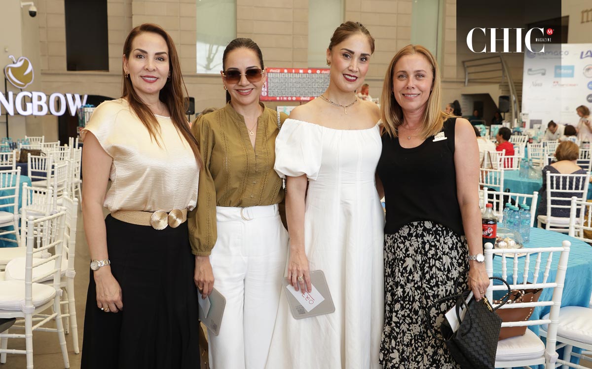 Mary Rojas, Annel Saucedo, Elvia Vela y Ana Cantú