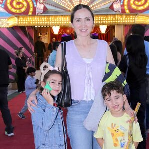 Nancy, Constanza y Vicente