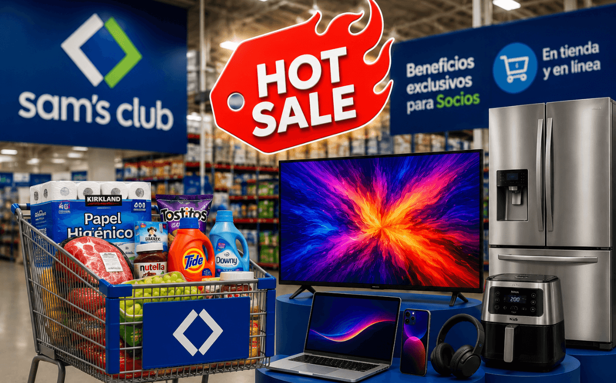 Ofertas del Hot Sale en Sam´s Club (Imagen IA)