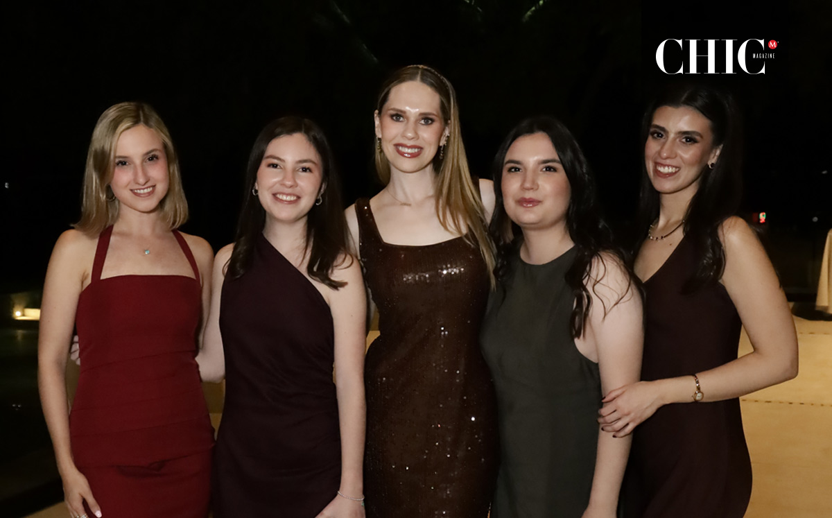 Oppylu Gómez, Jimena Benítez, Luciana Villarreal, Alanna Rodríguez y Claudia Treviño