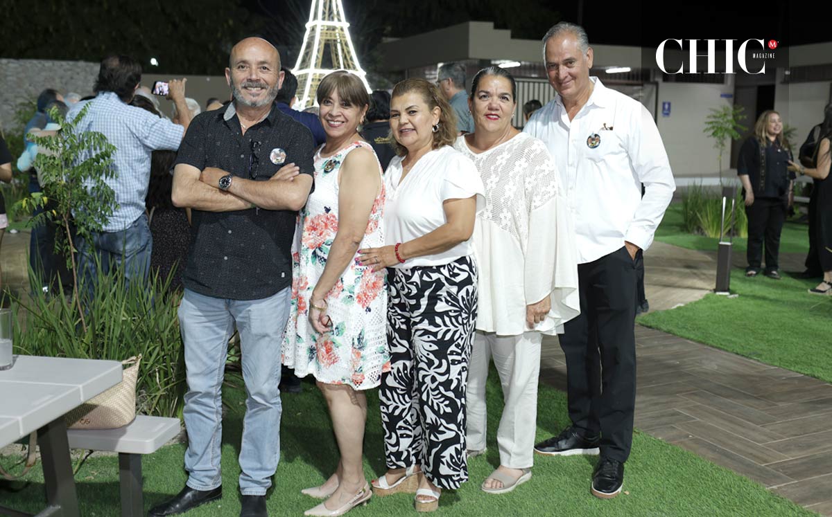Ricardo Gamboa, Marigel Flores, María Esther Campuzano y Jesús Monárrez