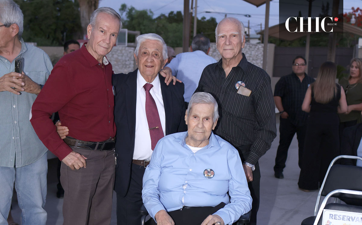 Silvestre, Rubén, Felipe y Adrián