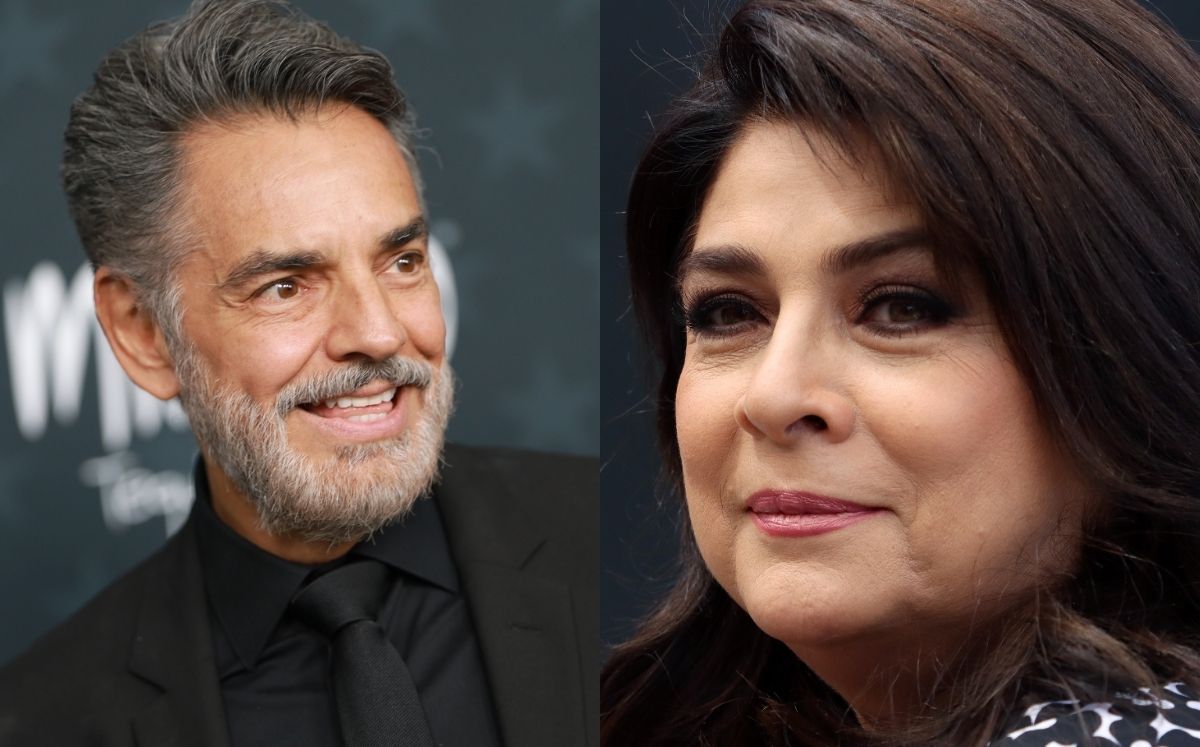 Victoria Ruffo revela qué la enamoró de Eugenio Derbez  (Foto: Collage Getty Images)