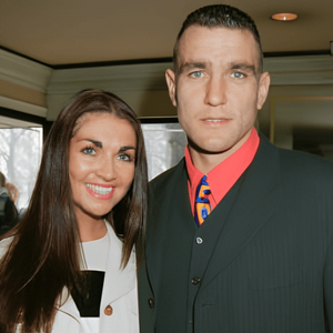 Vinnie Jones y Tanya Jones (Imagen Getty)