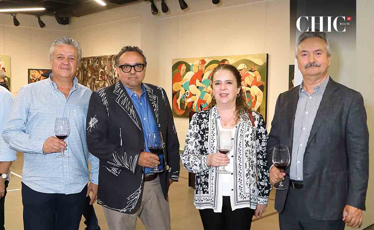 Agustín Suárez, Samuel Campillo, Marisela González y Carlos Humberto González / Fotos: Omar Valdez