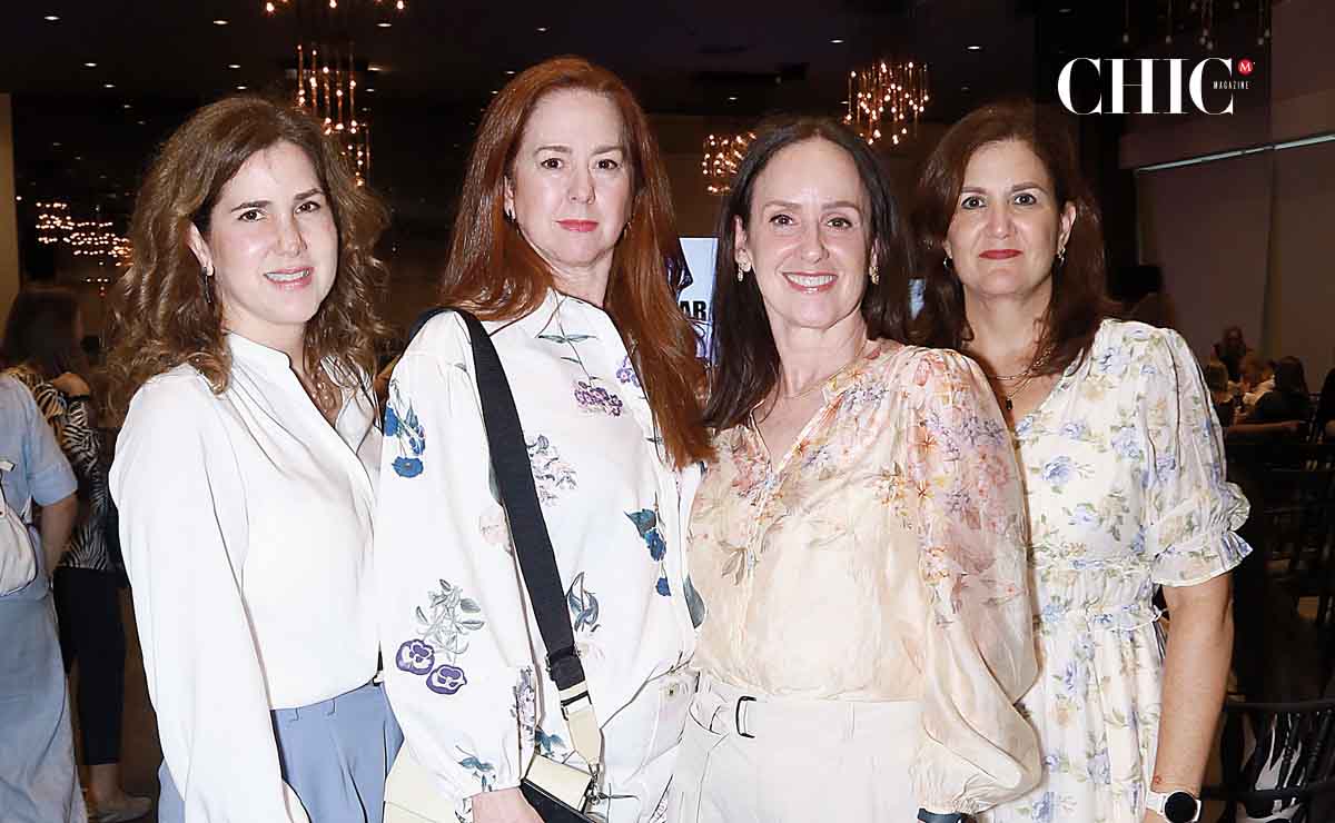 Carmen López Barro, Ane López Barro, Claudia López Barro y Gaby cantú de Treviño / Fotos: Omar Valdez