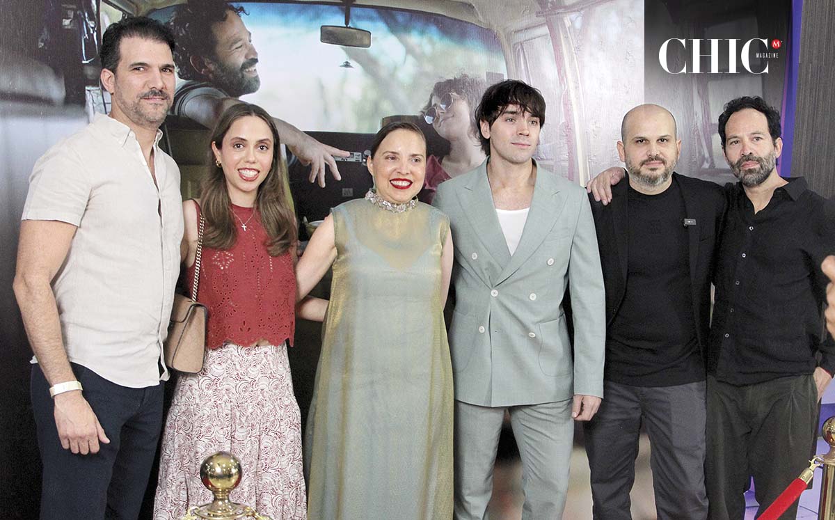 José Antonio Abisad, Lucy Manzur, Jessica Villegas, Leo Deluglio, Fernando Barreda y Mauricio Isaac