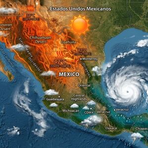 ¿Qué es el “Niño Godzilla” y cómo afectará a México? (Foto: IA)