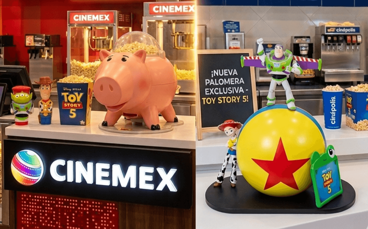Palomeras de "Toy Story 5" en cines (Foto: IA)