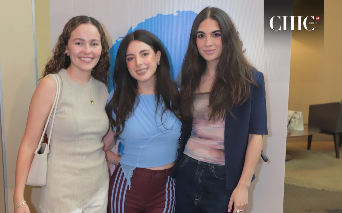 Sofía Benítez, Daniela Gracida y Érika Salazar