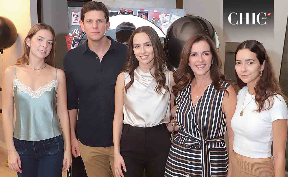 Viviana Elizondo, David Tafich, Fernanda Elizondo, Lorena De los Santos y Lorena Elizondo / Fotos: Daniel Saldívar