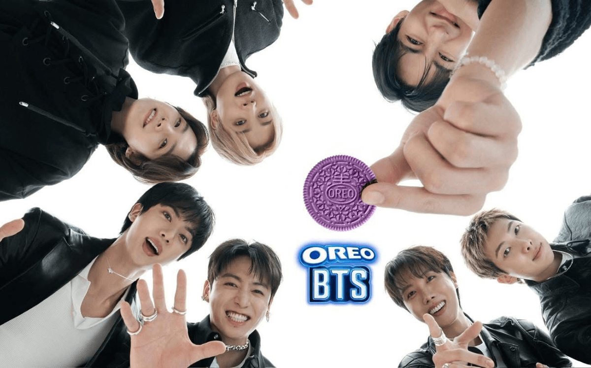 BTS colabora con OREO (Imagen Facebook)