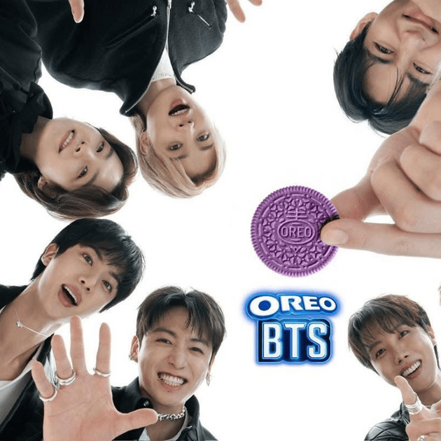 BTS colabora con OREO (Imagen Facebook)