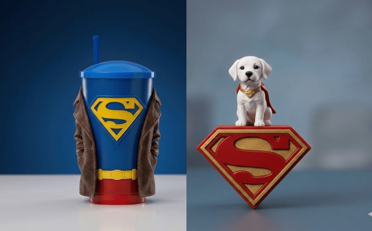 Coleccionables de "Supergirl" (Imagen IA)