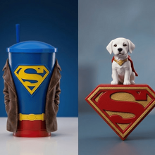 Coleccionables de "Supergirl" (Imagen IA)