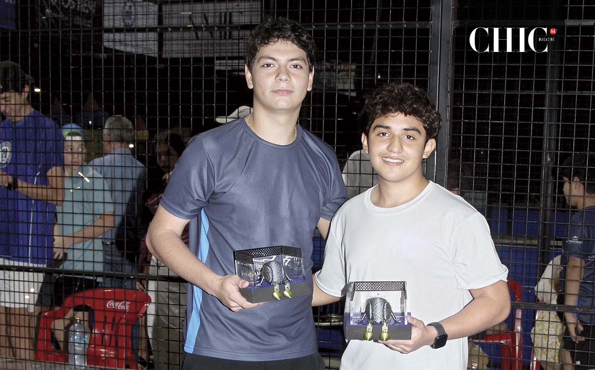 Brandon Aguilar y Benjamin Cruz