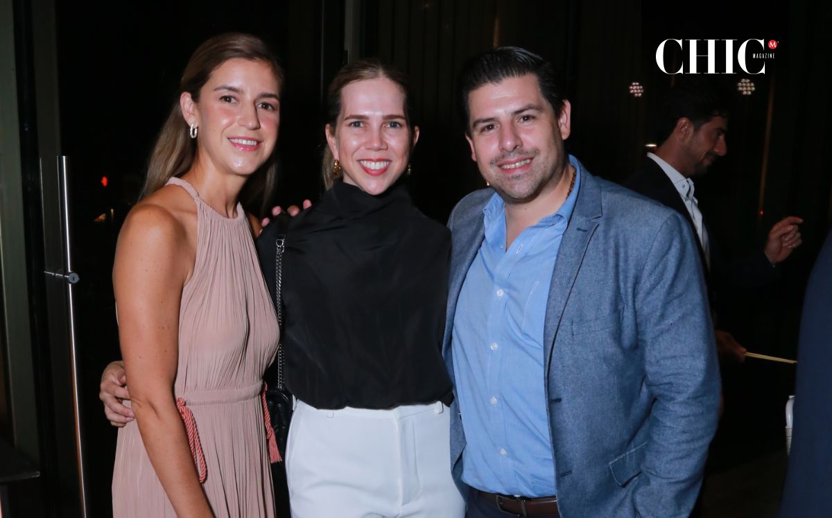 Daniela González, Jessica Rubio y José Roncero / Foto: Staff Chic