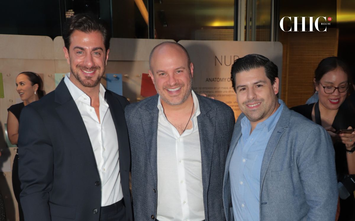 Eugenio Genova, Mauricio Fernandez y José Roncero / Foto: Staff Chic