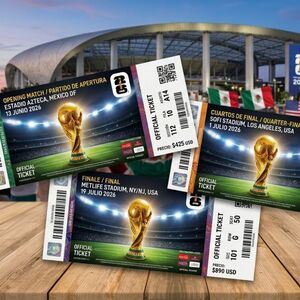 FIFA libera nuevos boletos para el Mundial 2026 en México; ¿cuál es su precio y dónde comprarlos? (Foto: IA)