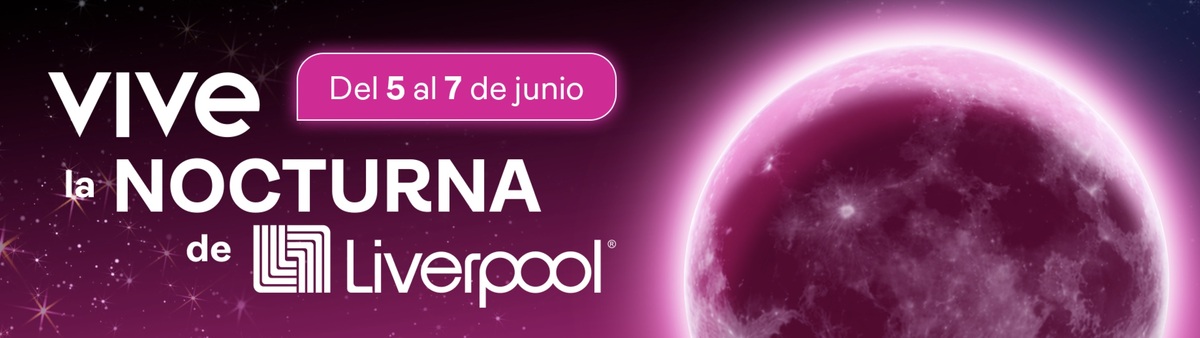 Venta Nocturna de Liverpool en junio 2026 (Foto: Liverpool)