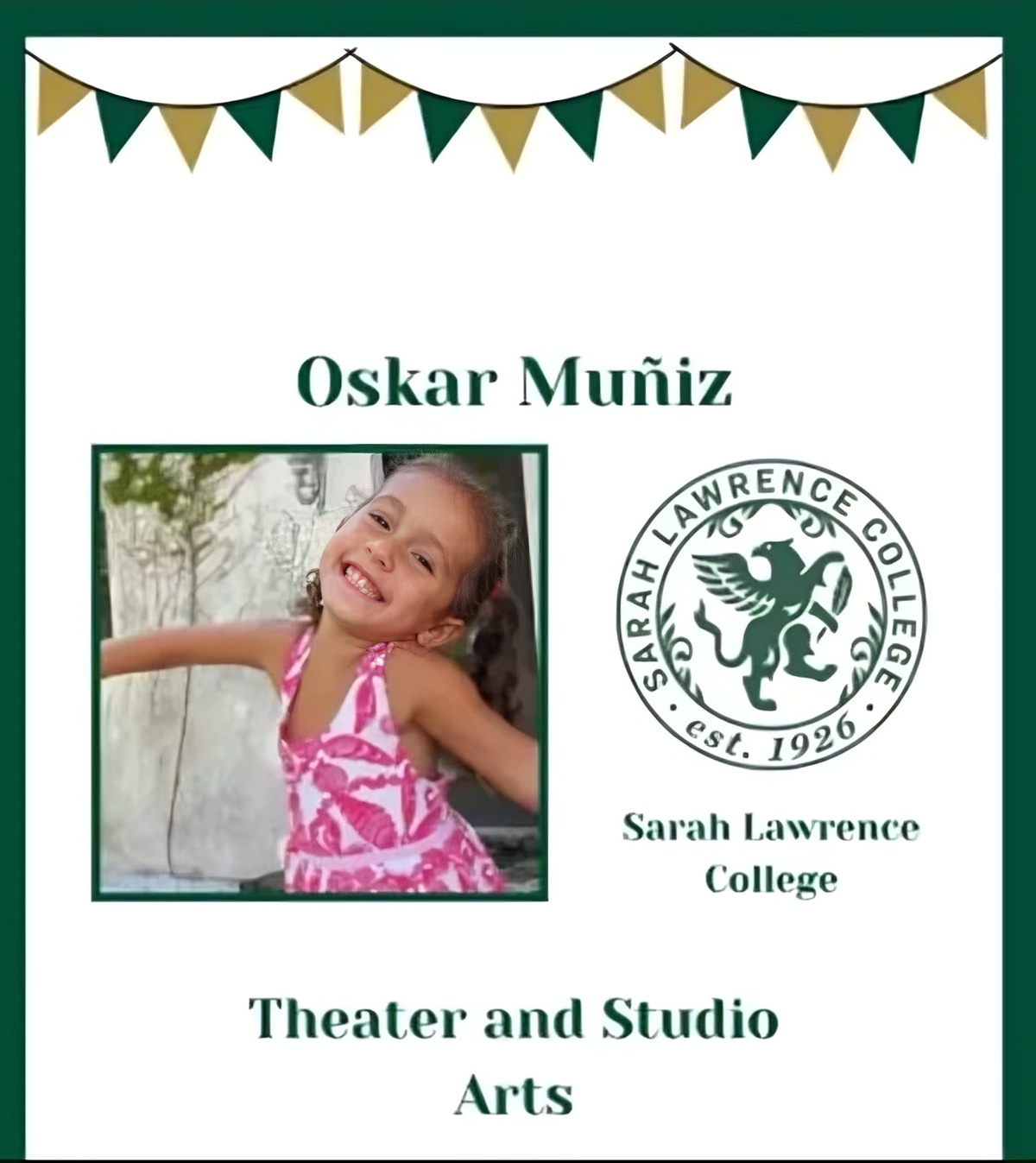 Publicación sobre Oskar Muñiz (Foto: IG)