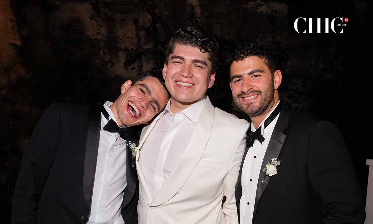 Orlando Morales, Roberto Rodríguez y Jorge Saad
