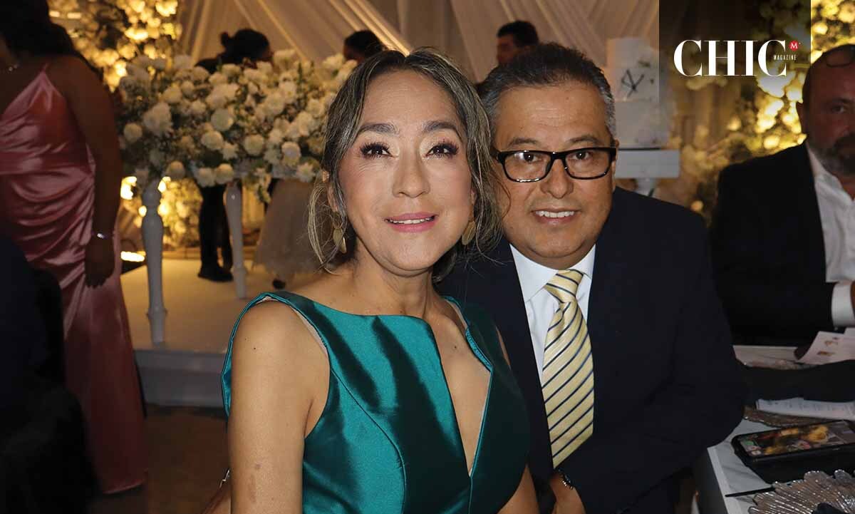Papás de la novia. Saira Marino y Juan Carlos Cerna