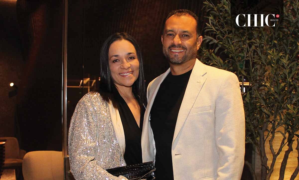 Rosi Sandoval y Luis Peña