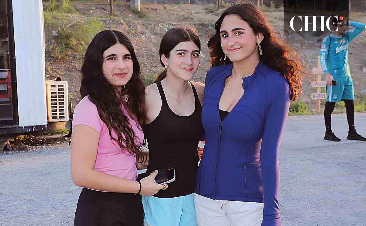 Cecilia Chapa, Elisa Guerra y Paloma Caballero / Fotos: Omar Valdez y Daniel Saldívar