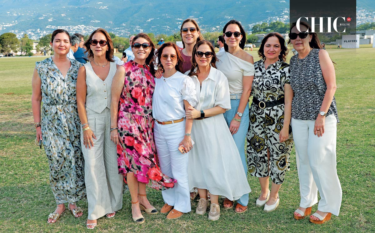 Cecilia Kaún, Susana Treviño, Lorena Vega, Claudia Gutiérrez, Claudia Ballí, Karla Assad, Karina Assad, Betty Jasso y Priscila Lozano