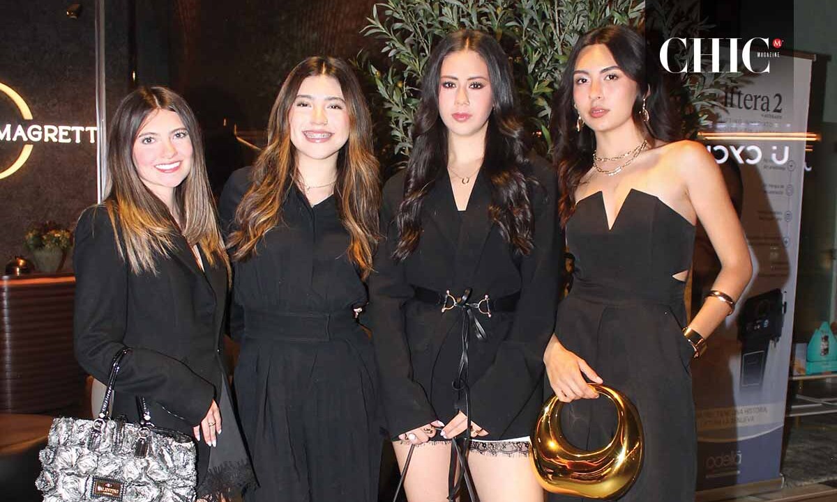 Nicole Santander, Zaret Salvatti, Mariana Fernández y Ángeles Alarcón