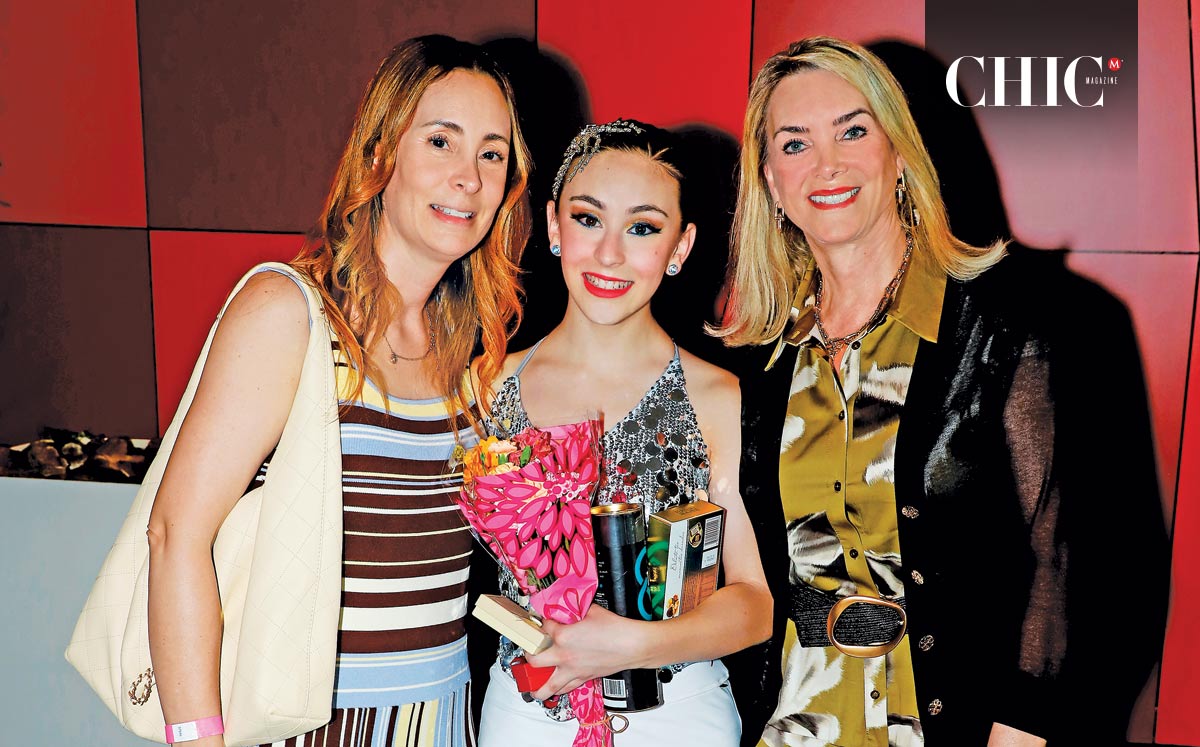 Karla de Leal, Isabela Leal y Maries Gómez de Del Valle