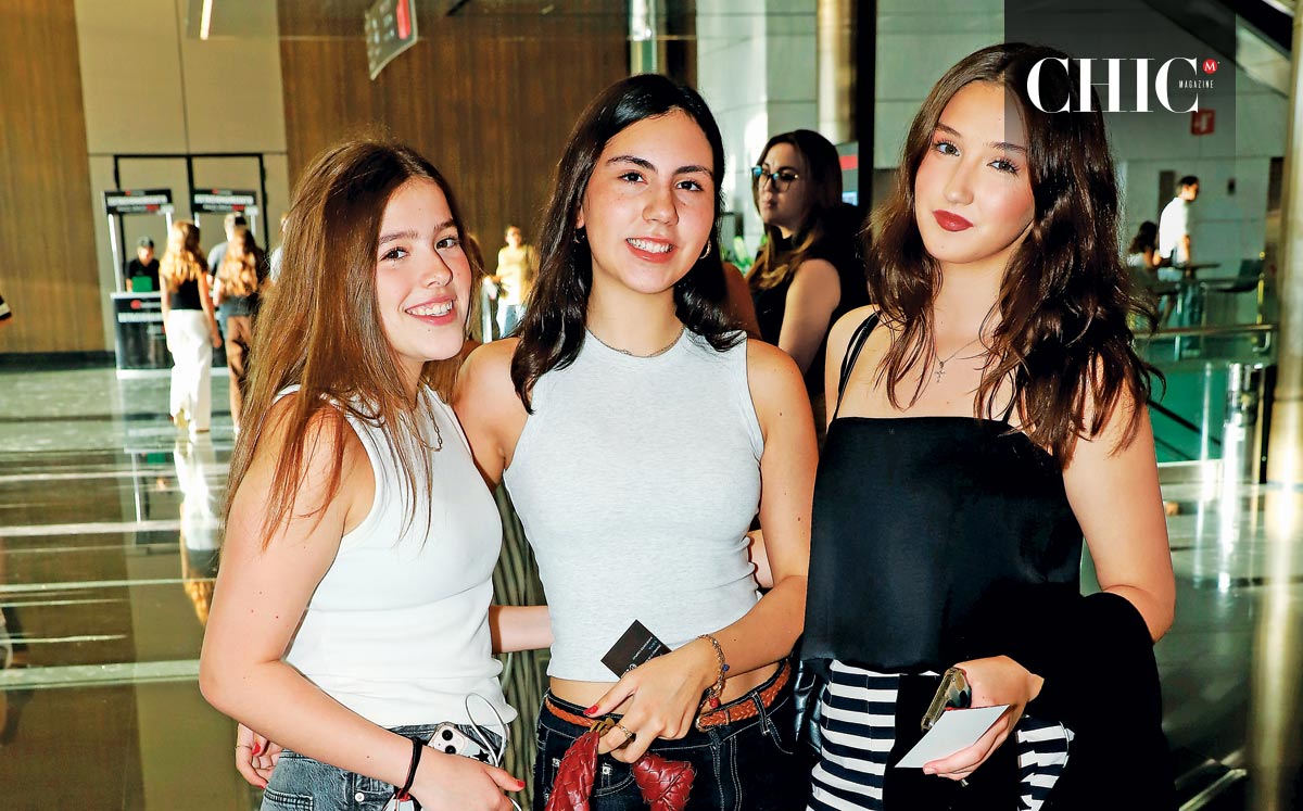 María SOFÍA Ramos, Jimena Fonseca y Emilia Garza