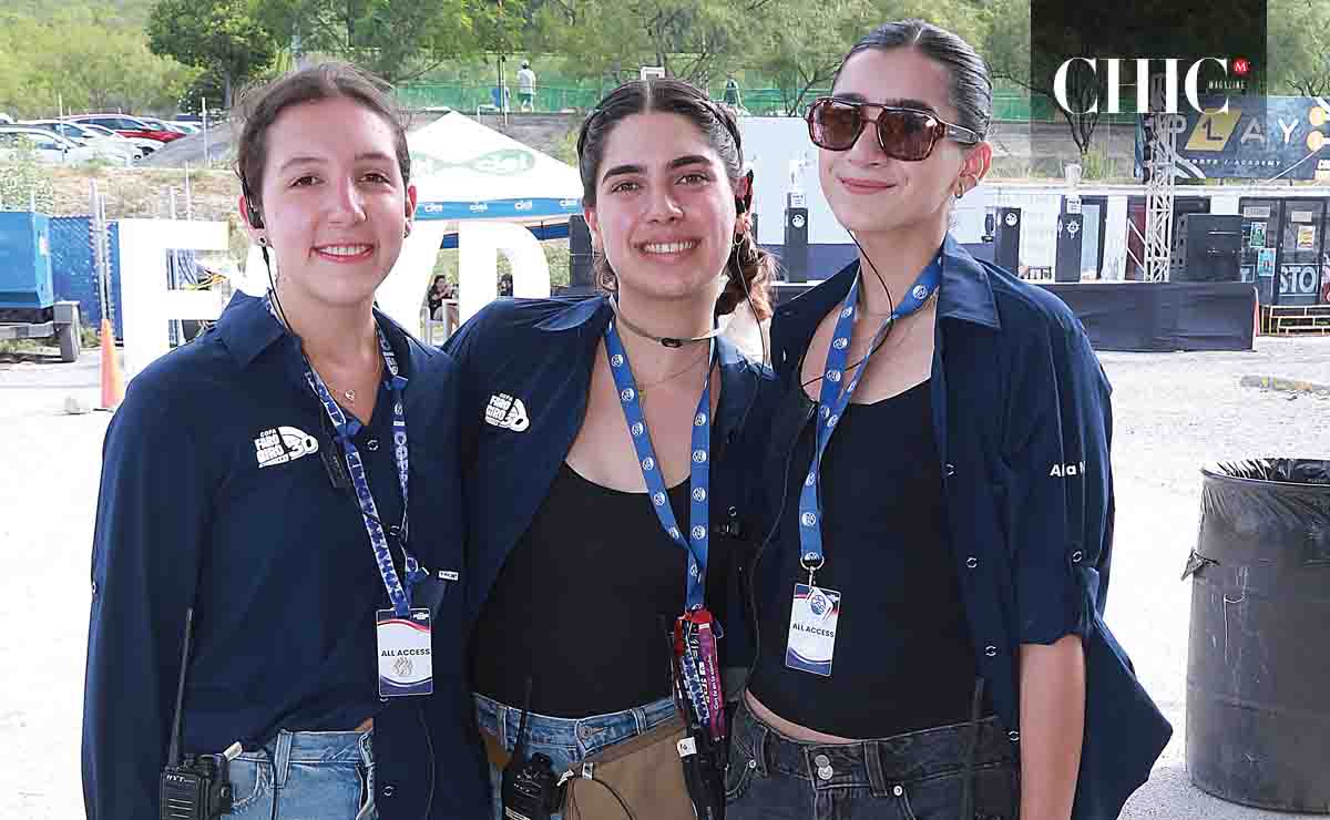 Mariana Guajardo, Dana Salazar y Alicia Múzquiz / Fotos: Omar Valdez y Daniel Saldívar