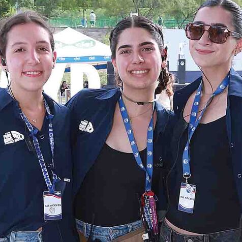 Mariana Guajardo, Dana Salazar y Alicia Múzquiz / Fotos: Omar Valdez y Daniel Saldívar