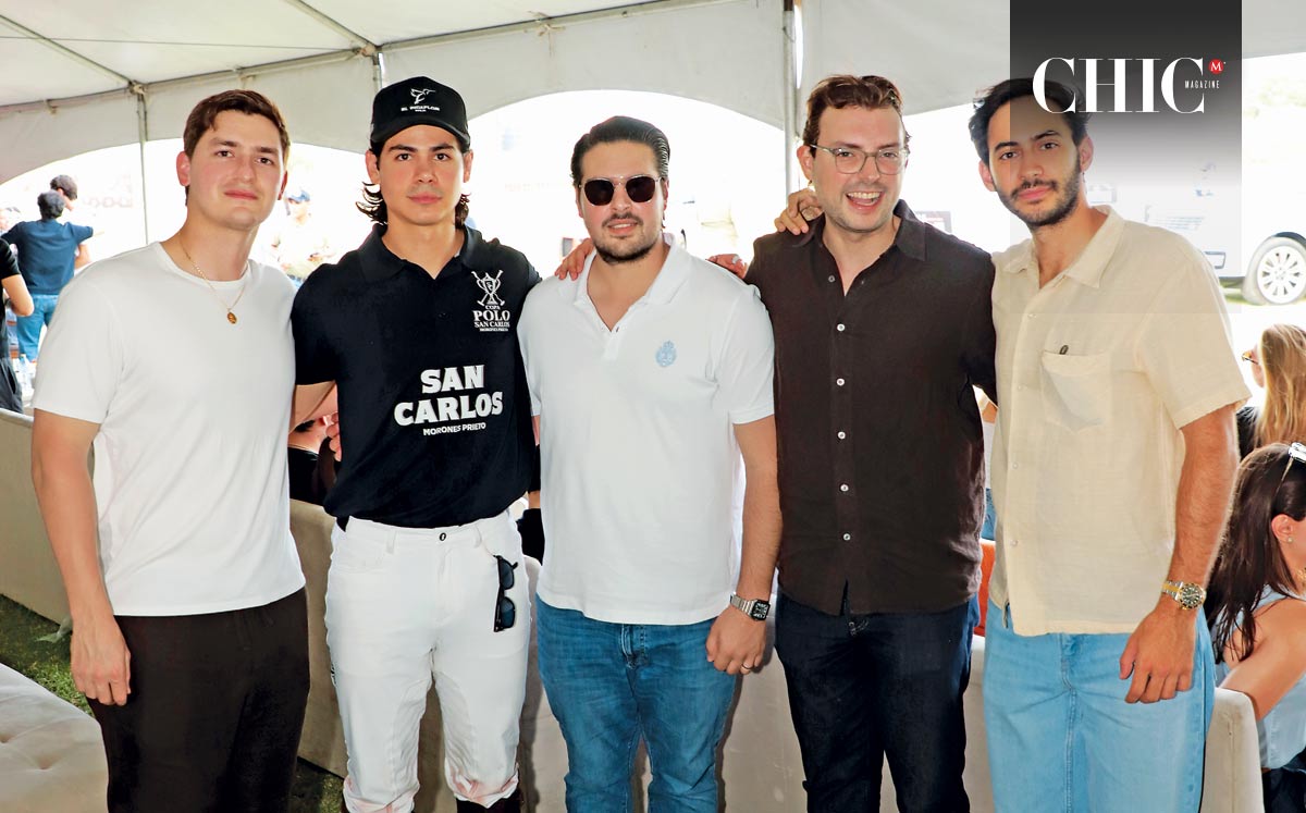 Mauricio Elizondo, Librado Ayala, Sebastián Cervantes, José Antonio Mayrl y Álvaro Palazuelos