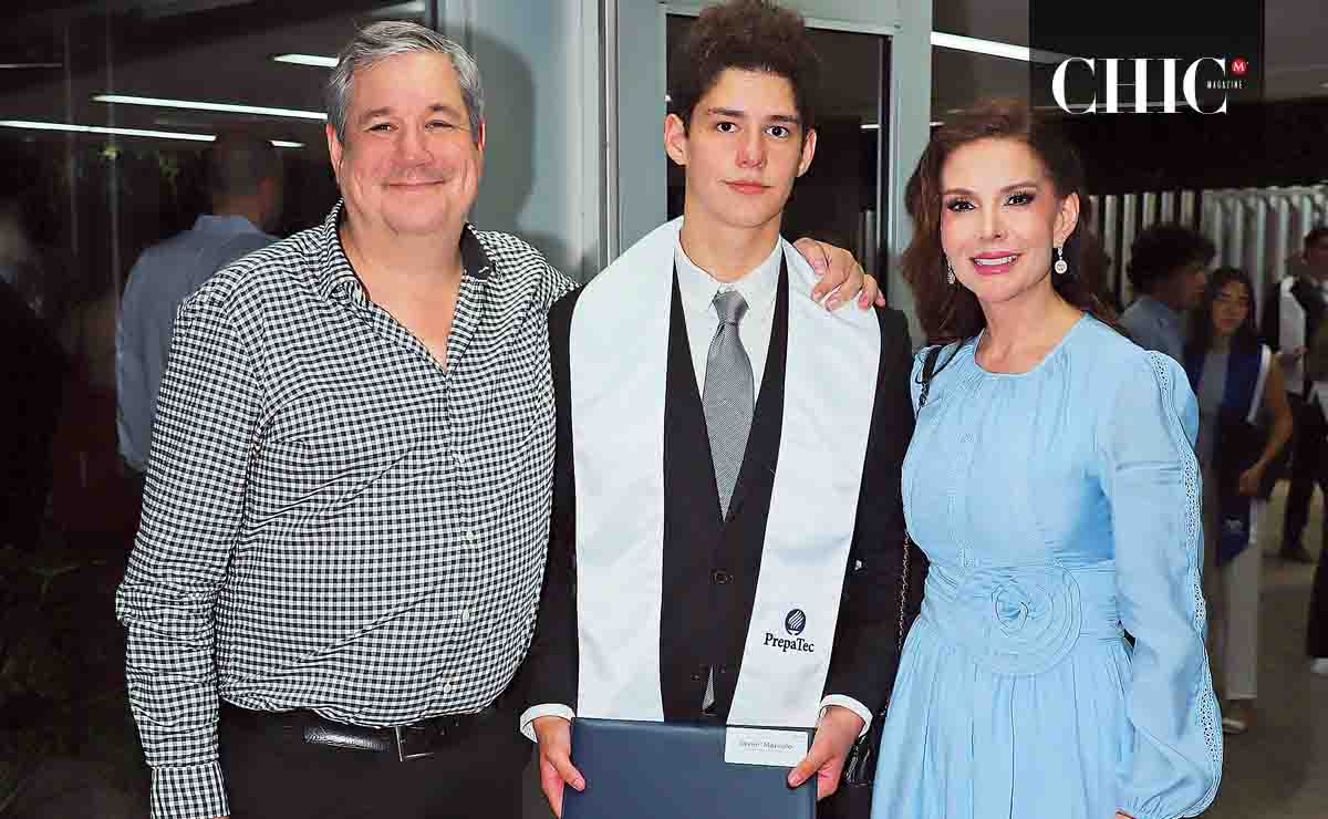Pedro De la Garza, Javier De la Garza y Mónica Martínez de De la Garza / Fotos: Roberto Alvarado